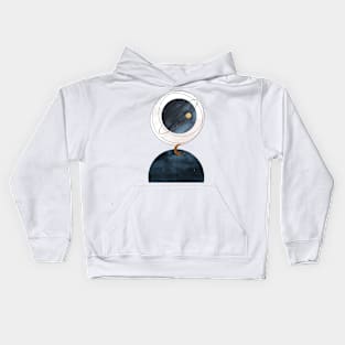 Abstract unique geometrical art design Kids Hoodie